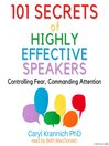 Cover image for 101 Secrets of Highly Effective Speakers